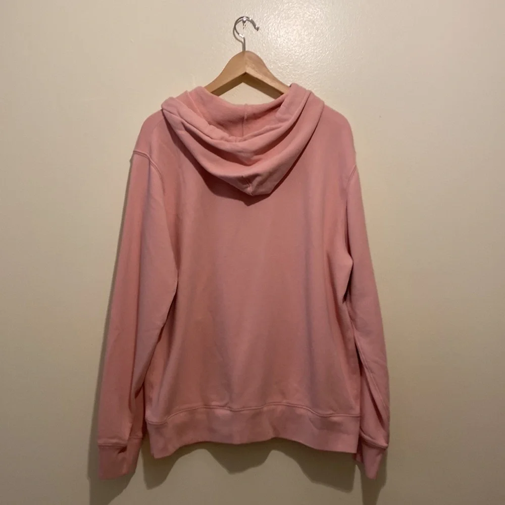 J. Crew cotton pink hoodie. Size XL . Very good condition. Style AH298